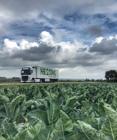 De nieuwe truck van Hessing Logistiek